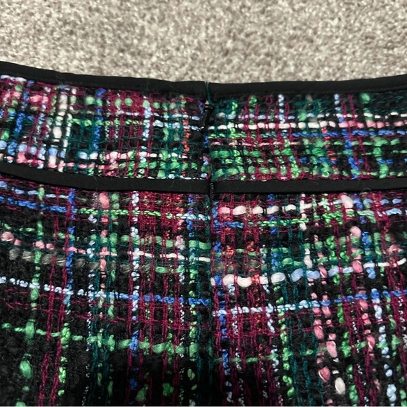 Talbots Multicolor Tweed Pencil Mini Skirt Womens Plus Size 16 Preppy Career Y2K - Picture 10 of 16